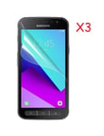 3 x CLEAR Film Screen Protector Thin for Samsung Galaxy Xcover 4 G390F 4s G398F