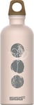 SIGG - Aluminium Water Bottle - Traveller MyPlanet Journey - Climate Neutral Certified - Suitable For Carbonated Beverages - Leakproof - Lightweight - BPA Free - Journey - 0.6 L