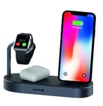 Swisten 4in1 latausasema, 45 W, Apple iPhone/iPod/Apple Watch