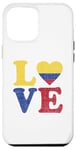 Coque pour iPhone 12 Pro Max I love Colombia Apparel Drapeau de la fierté colombienne