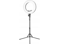 Lampa Pierścieniowa Activeshop Lampa Pierścieniowa Ring Light 18' 48W Led Czarna + Statyw