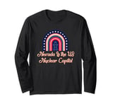 Nevada Is Radioactive Trivia Physics Random Facts Long Sleeve T-Shirt