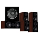 Wharfedale Diamond 12.1 5.1 AV Home Cinema Pack - Walnut Pearl