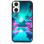 Coque noire pour Reno 8 Lite hawaii piscine