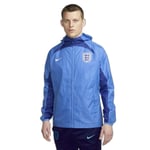 Nike England Football FC Jacket SIZE XL Men's Blue Hooded RRP £89 - BRAND NEW