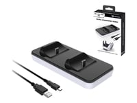 Subsonic Dual Charging Dock - Laddningsstation - 2 Utdatakontakter (2 X Usb-C) - För Sony Dualsense