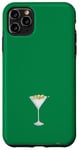 Coque pour iPhone 11 Pro Max Green Dirty Martini – 3 olives – Filthy