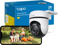 2K 3MP Pan/Tilt Smart Security Camera Outdoor Wireless, Home Security CCTV Came