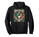 Proud Irish Roots in America Pullover Hoodie