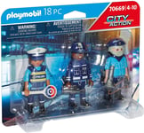 Playmobil 70669 City Action Police 3 Figure Set, for Children Ages 4 (US IMPORT)