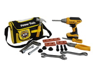 POWER X - Construction Tools 21 pcs w/ Storage Bag and B/O Drill (20358)