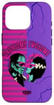 iPhone 16 Pro Universal Monsters Gruesome Twosome Bride & Frankenstein Case