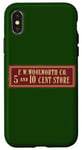 Coque pour iPhone X/XS Ancien magasin Woolworth