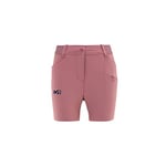 MILLET - Wanaka Stretch Short II W - Short Femme - Respirant - Randonnée, Trekking, Lifestyle - Rose, 42