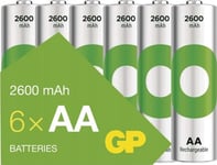 Gp Recyko 2600Mah Ackumulator (Aa) Bl/6