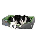 BedDog Lit pour Chien XXL - Orelier - Panier - Canapé - Housse Amovible, Lavable, pour Moyen-Grands Chiens