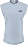 Norrøna Senja Sleeveless T-Shirt W's blue fog M