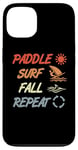 Coque pour iPhone 13 Paddle Surf Fall Repeat Windsurfing Instructor Sailboarding