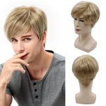 Cosplay Afro Kinky Short Short Hair Men's Wigs Synthetic Hair Full Curly Wig