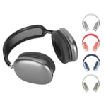 Wireless BT Headphones Adjustable Foldable Headsets With Mic For Laptop NDE