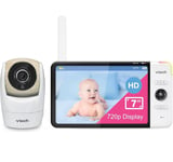 Vtech VM919HD Baby Monitor With Camera 360 Pan Tilt Baby Monitor 7” HD Display