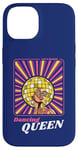 Coque pour iPhone 14 Rétro 70s 80s Funky Disco Ball Afro Queen Diva Vintage