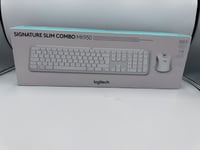 Logitech Signature MK950 Slim Combo Wireless Keyboard & Mouse - White