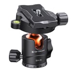 K&F CONCEPT Ballhead Tripod Mount Adapter Large Ball Head with Bubble Level new