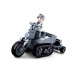 Vanoimports German Army Half crawler type motorcycle - Sluban M38-B0680B