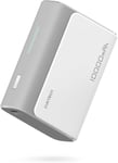 Powerbank 10 000 Mah, 30 W, Power Bank Usb C, Avec 2 Ports, Batterie Externe Pour Téléphone Portable, Iphone, Samsung, Vivo, Oppo, Ipad Air/Pro, Xiaomi, Macbook (Gris)[X2859]