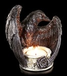 Raven's Ward Candle Holder - Alchemy The Vault - Raven Crow Gothic Candle Holder