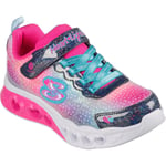 Skechers Girls Flutter Heart Simply Love Trainers Junior - Pink - Size UK 2