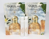 2x GUERLAIN Aqua Allegoria NETTARE DI SOLE Eau De Toilette (2x1.5ml Sample Size)