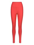 Graphic High Waist Tights Coral Casall