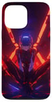 iPhone 13 Pro Max Manga Anime Space Girl Case