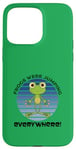 Coque pour iPhone 15 Pro Max Les grenouilles de pesach de Pâque pour enfants sautaient partout mignonnes