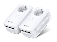 TP-Link TL-PA8030P KIT Adaptateur réseau CPL 1200 Mbit/s Ethernet/LAN Blanc 2 p