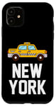 Coque pour iPhone 11 New York City Graphic Tees - Cool New York City Funny Taxi