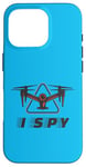 iPhone 16 Pro I Spy Spy Flight Drone Pilot Toy Camera Drone Case