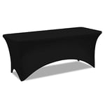 IDMarket - Housse Noire pour Table Pliante 180 CM