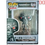 Funko POP 820 Movies Terminator REV-9 Endoskeleton Dark Fate Vinyl In Case