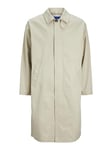 JACK & JONES Jorsantorini Mac Coat Manteau, Fields of Rye, S Homme