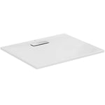 Ideal Standard T448001 Receveur de Douche Acrylique Ultraflat New-rectangulaire 90 x 75 cm-Blanc Brillant, 90x75cm