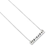 Official Friends the TV Series Logo Bar Necklace by The Carat Shop