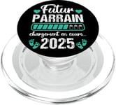 Futur Parrain 2025 Humour Annonce Naissance Grossesse Cadeau PopSockets PopGrip pour MagSafe