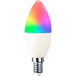 7hsevenon - Ampoule led Smart Candle WiFi E14 5W Equi.35W 450lm rgbww Dimmable via Smartphone/APP 25000H Premium