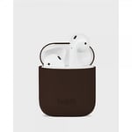 holdit AirPods 1/2 Skal Silikon Chocolate