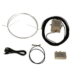 MLA-30+ Plus 0,5-30MHz Medium Short Wave Antenn Utomhus Tak- Aktiv Mottagningsslingantenn 500kHz-30MHz Kit-Lågt Brus