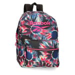 Reebok Sac à Dos Floral Multicolore 32 x 44 x 12 cm Polyester 16,9 L by Joumma Bags, Multicolore, Talla única, Sac à Dos