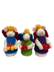 Originals Felt Mice Set Of Three Wise Men Christmas Decorations - Novelty Mice